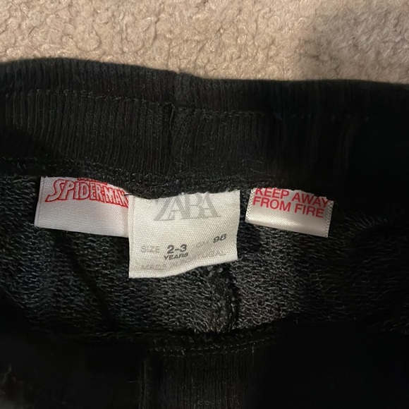 ZARA Spider-Man Sweatpants 2-3 - Picture 4 of 5